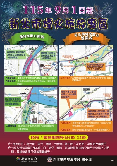 煙火施放小叮嚀