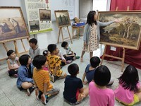 1091006-07 向大師挖寶-《米勒特展》系列報導五～對外開放嘍！(另開新視窗)